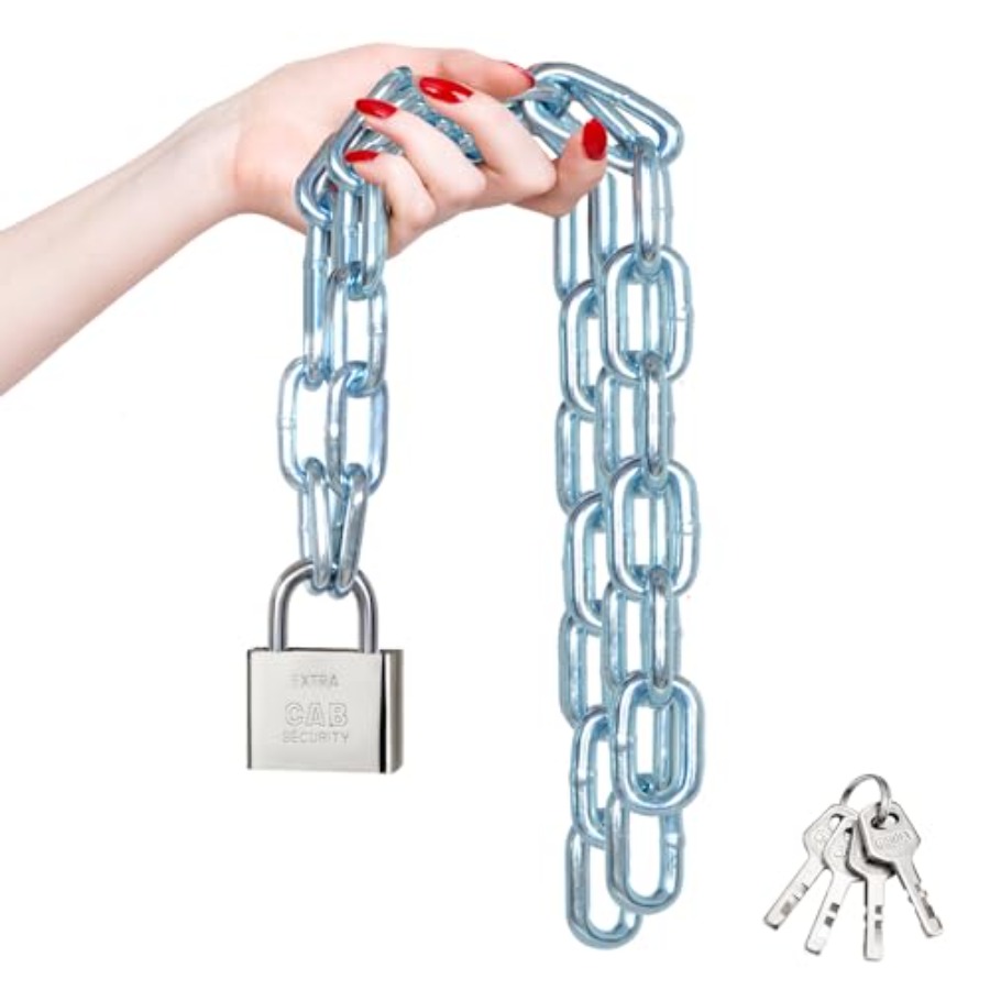 Bike Chain - 견고한 39인치 8mm 아연 도금 녹