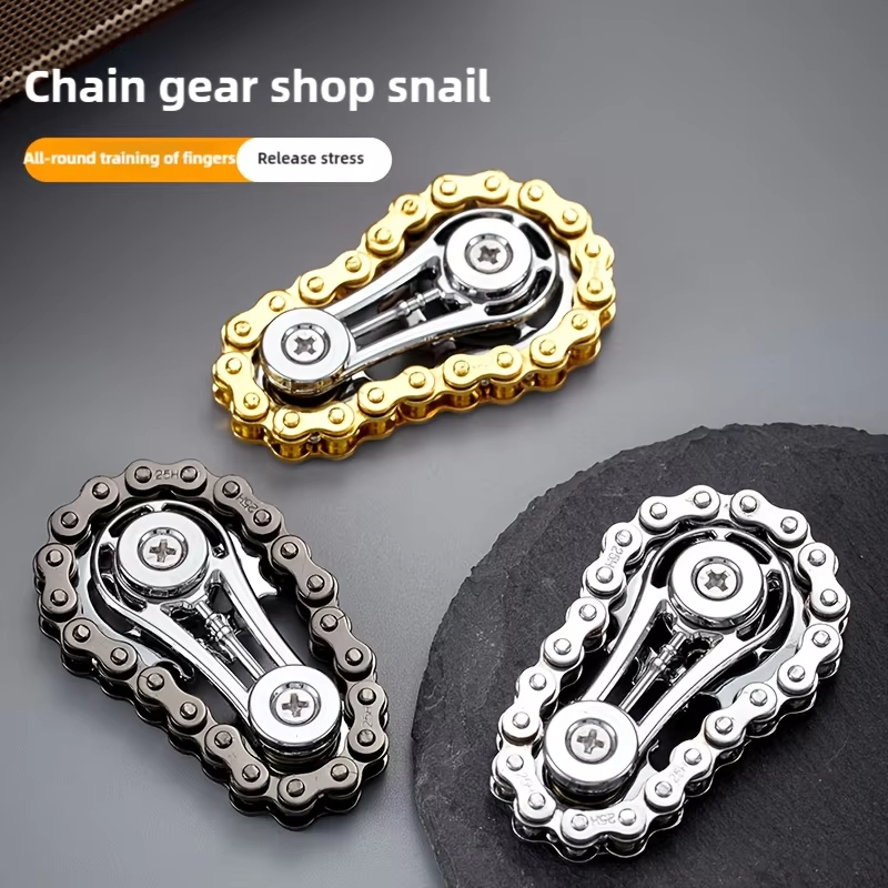 Chain Sprocket Set - 새로운 스프로킷 플라이휠 핑거팁 자이로 피젯