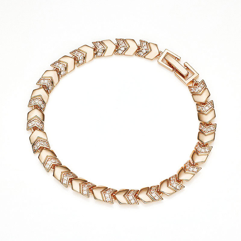 Xcm Chain - MxGxFam (17cm/19cm x 6mm) 18K/로즈 585