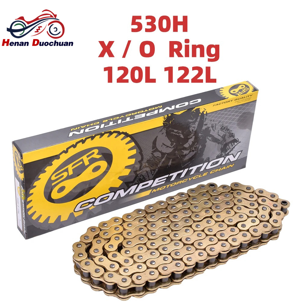 530H 오토바이 체인 120L/122L 헤비 듀티 O - Xcm Chain 리뷰 및 가격