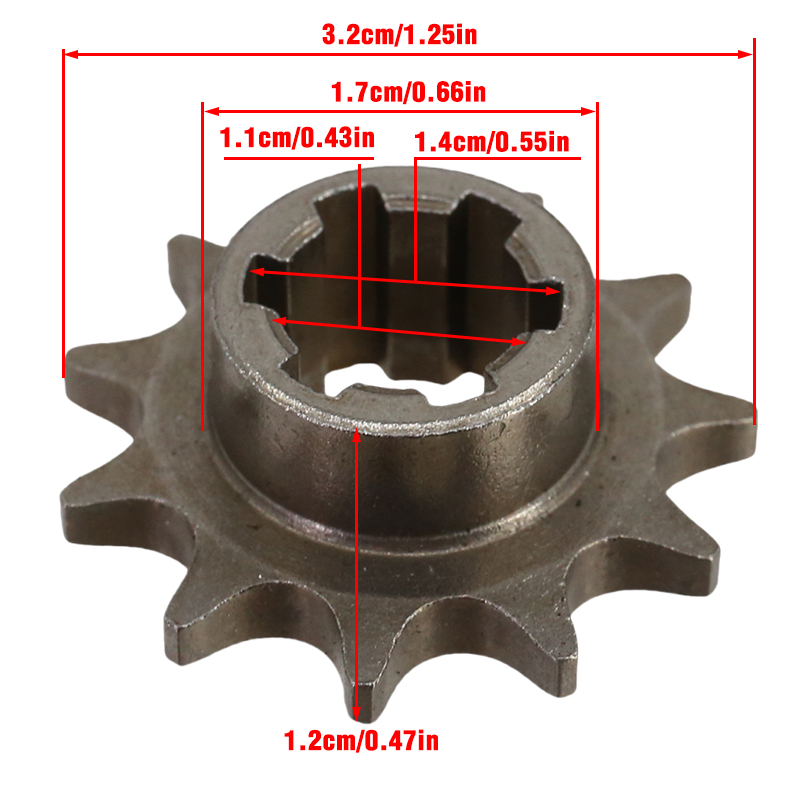 프론트 기어 박스 스프로킷 T8F 11T 13T 17T - Bike Chain 리뷰 및 가격
