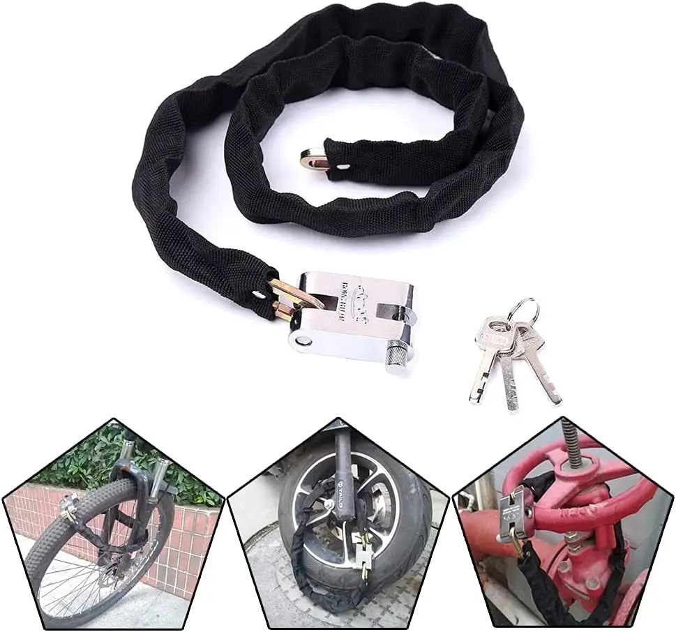 1.2M 2M 3M 오토바이 자전거 잠금장치 헤비듀티  - Bike Chain 리뷰 및 가격